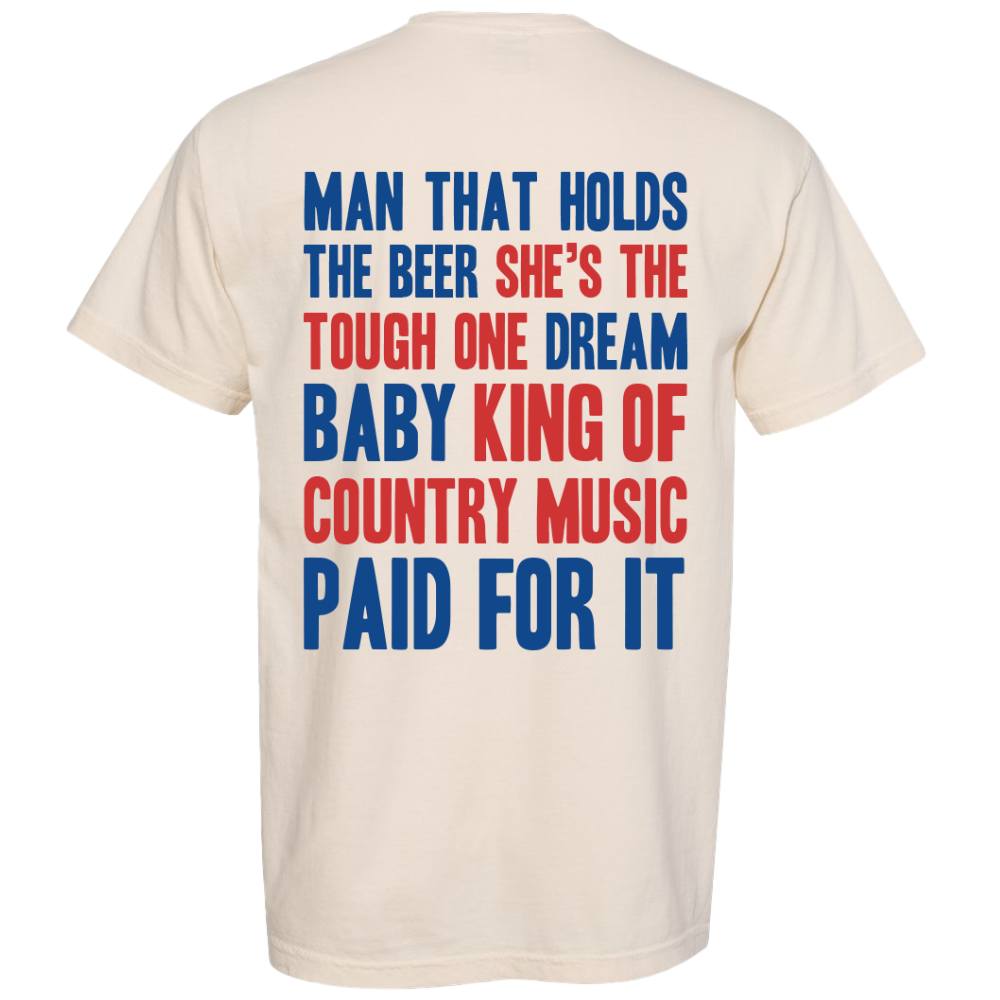 Natural Song Title Tee